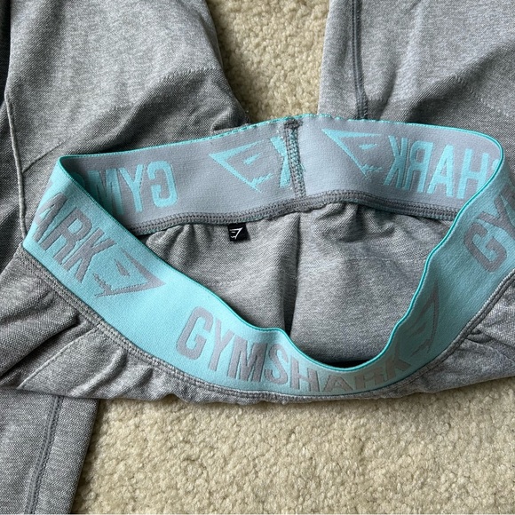 GYMSHARK Grey Flex Leggings - Picture 4 of 5